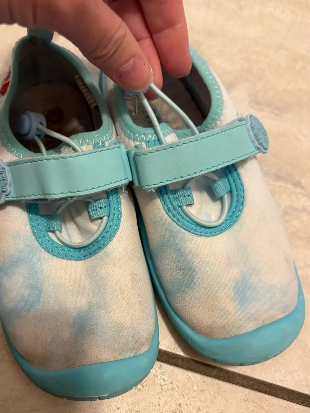 PLAY condition various size water shoes 7/8, 9/10 and 11/12